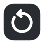 Refresh Left Square SVG Icon